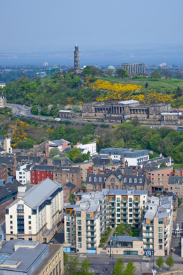 View overlooking Edinburgh