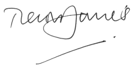 Councillor Trevor Davies signature